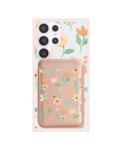 Android Magnetic Wallet Case - Birth Flower 4.0