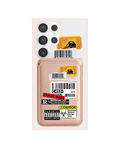 Android Magnetic Wallet Case - Label Sticker Pack