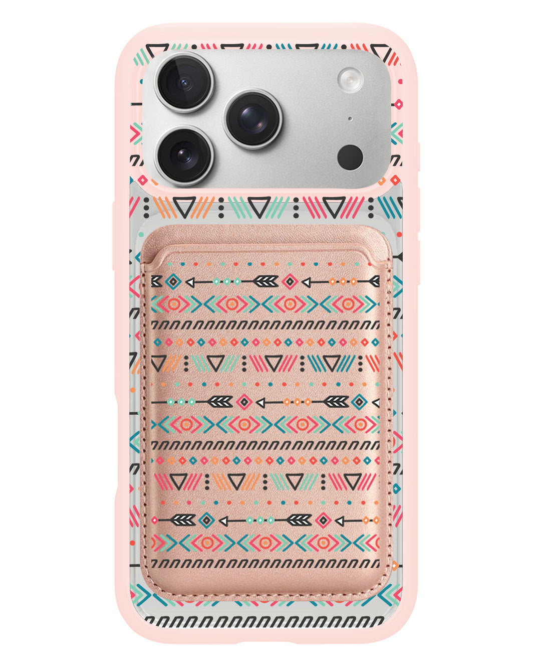 iPhone Magnetic Wallet Case - Ethnic 1.0