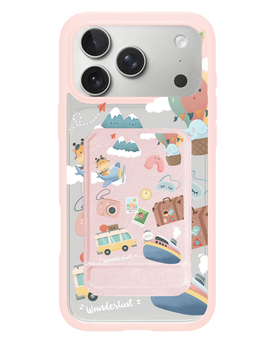 iPhone Magnetic Multifold Wallet - Travel