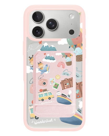 iPhone Magnetic Multifold Wallet - Travel