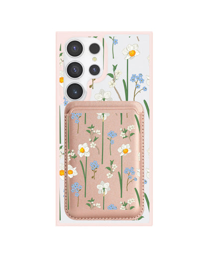 Android Magnetic Wallet Case - December Narcissus