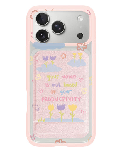 iPhone Magnetic Multifold Wallet - Positive Energy