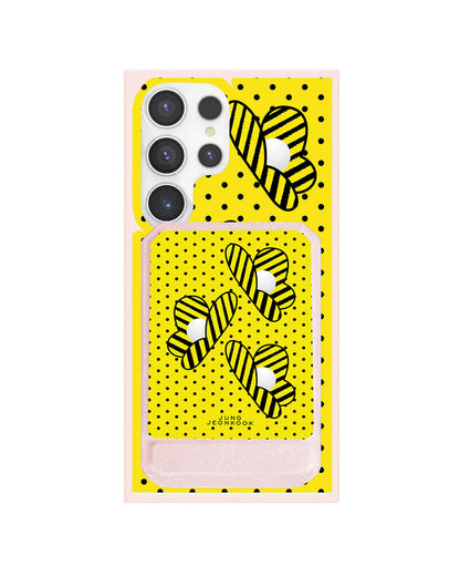 Android Magnetic Multifold Wallet - Honey