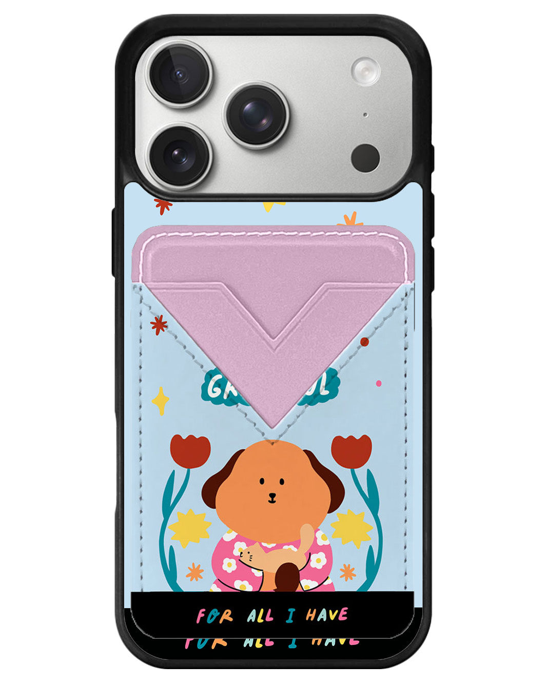 iPhone Avant Wallet Case - Kiku And The Cat