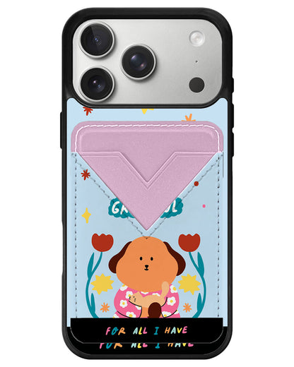 iPhone Avant Wallet Case - Kiku And The Cat