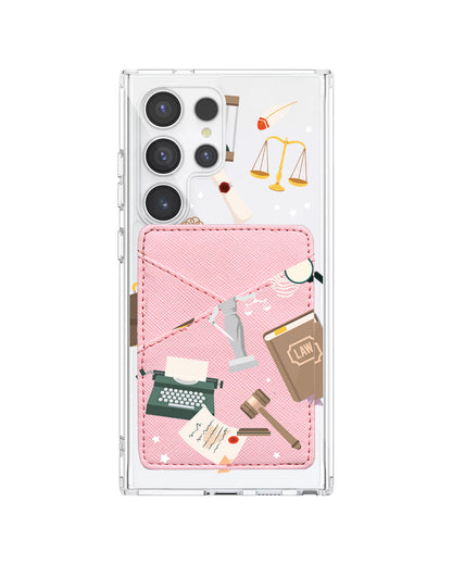 Android Phone Wallet Case - Lawyer