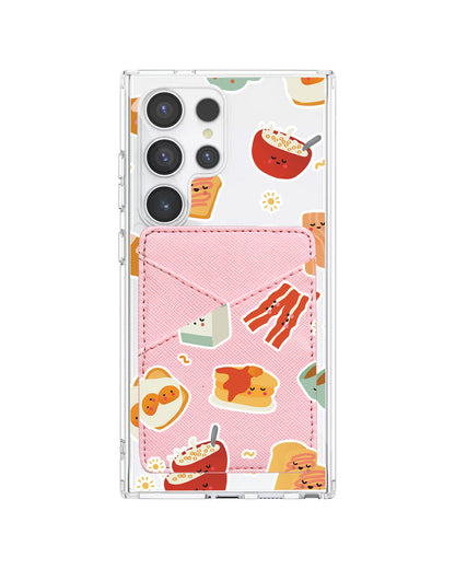 Android Phone Wallet Case - English Breakfast
