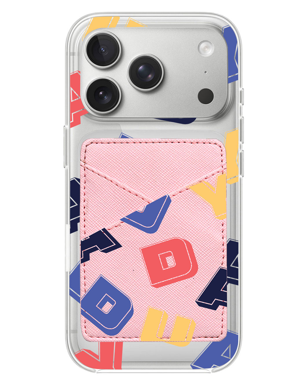 iPhone Phone Wallet Case - Cool Monogram