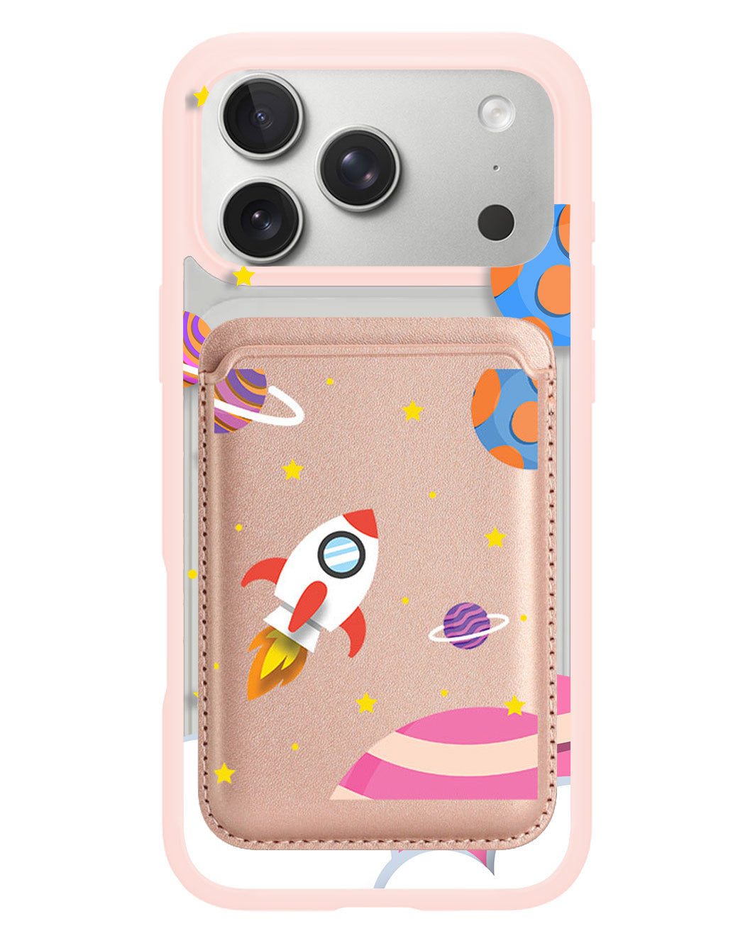 iPhone Magnetic Wallet Case - Neverland