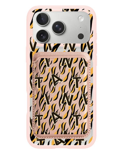 iPhone Magnetic Wallet Case - Tiger Monogram 1.0