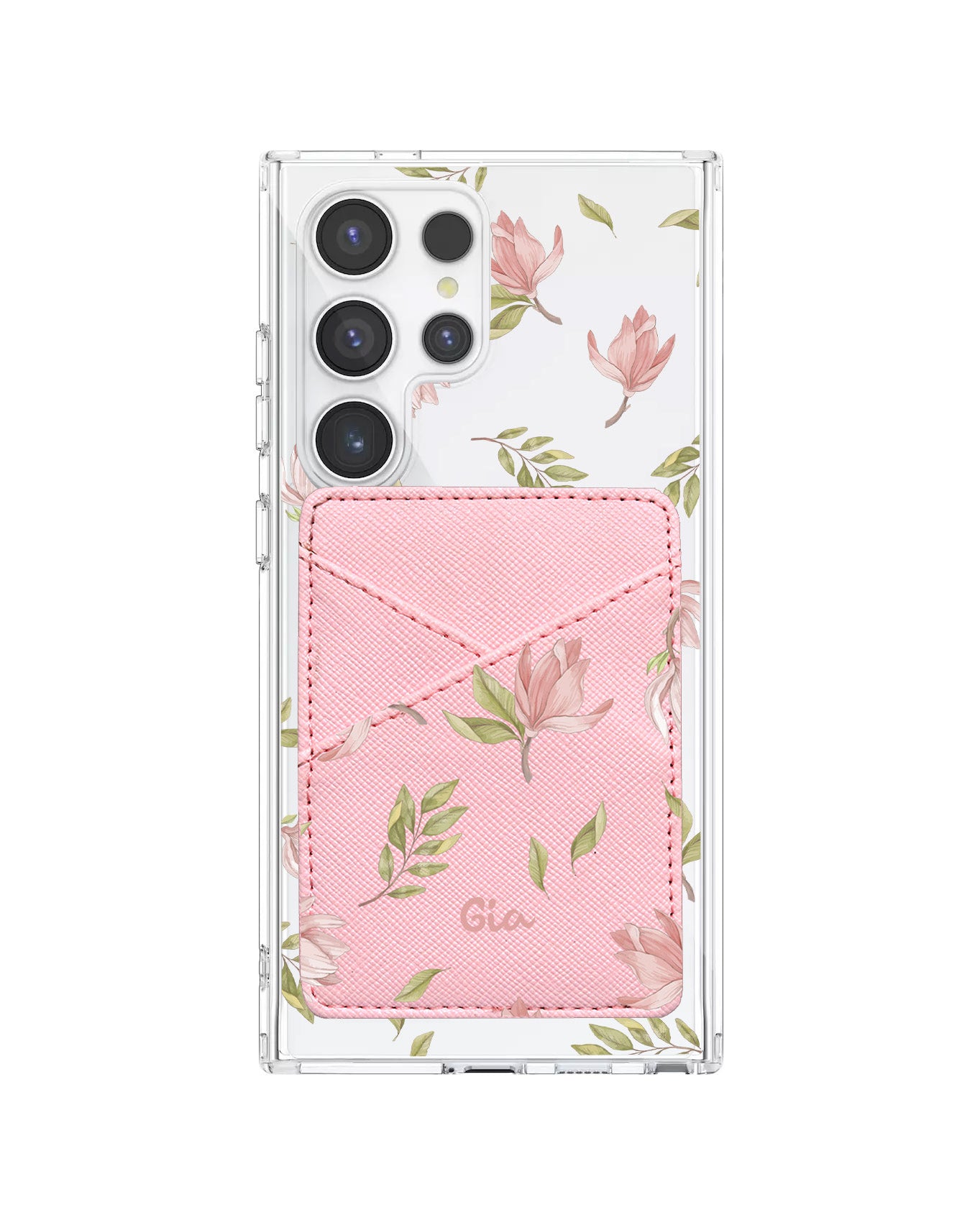 Android Phone Wallet Case - Azalea