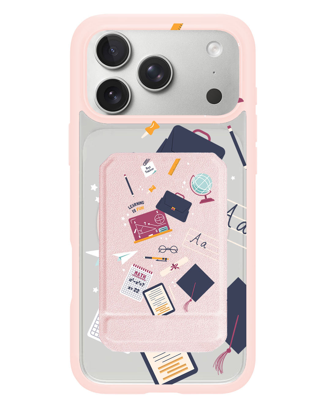 iPhone Magnetic Multifold Wallet - Teacher