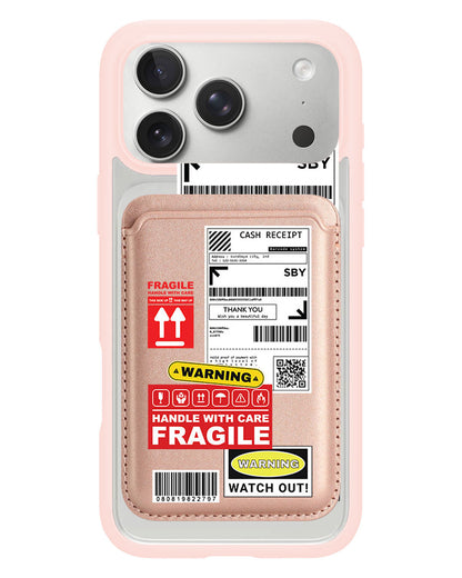 iPhone Magnetic Wallet Case - Shipping Label