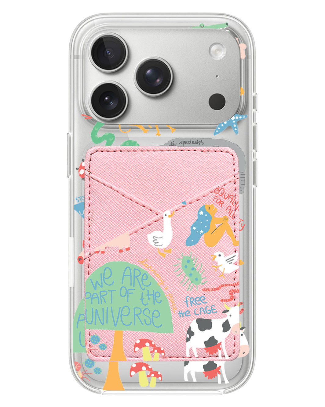 iPhone Phone Wallet Case - Equality