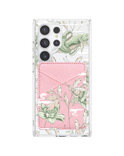 Android Phone Wallet Case - Fish & Floral 6.0