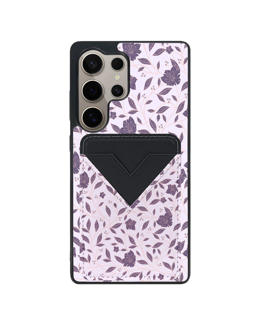 Android Avant Wallet Case - Sketchy Flower 4.0