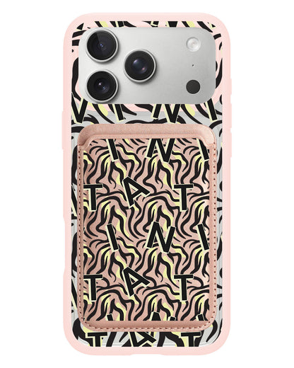 iPhone Magnetic Wallet Case - Tiger Monogram 3.0