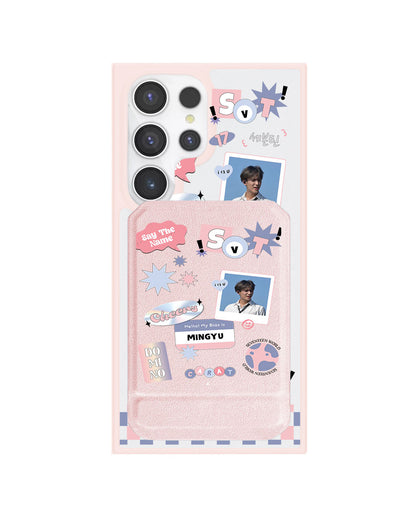 Android Magnetic Multifold Wallet - Seventeen World