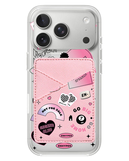 iPhone Phone Wallet Case - Enhypen Sticker Pack