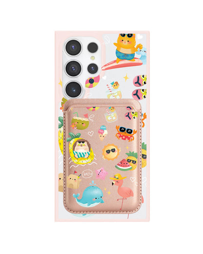 Android Magnetic Wallet Case - Summer