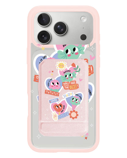 iPhone Magnetic Multifold Wallet - Dessert Party