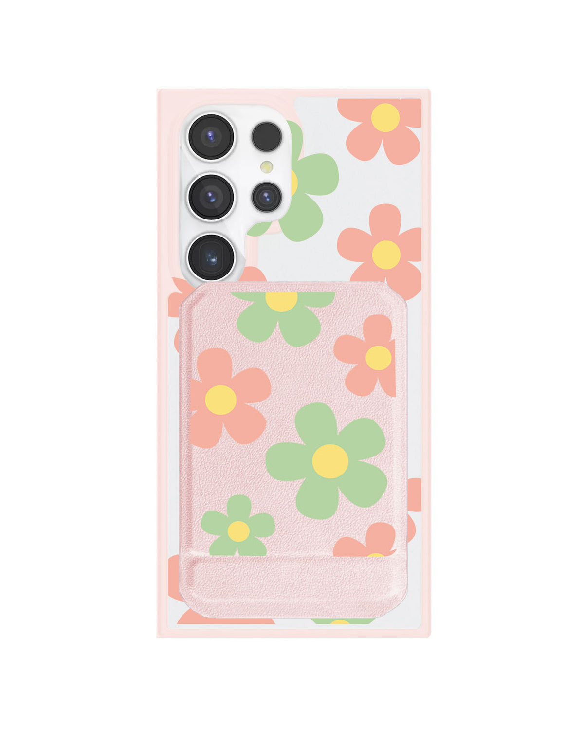 Android Magnetic Multifold Wallet - Daisy Spring