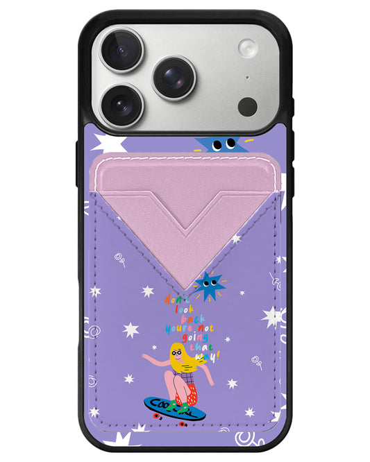 iPhone Avant Wallet Case - Keep Moving
