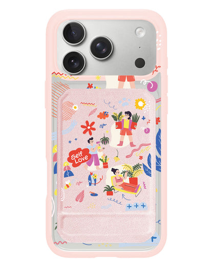 iPhone Magnetic Multifold Wallet - Self Love Sticker Pack 1.0