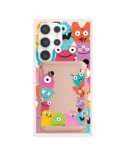 Android Magnetic Wallet Case - Little Monster