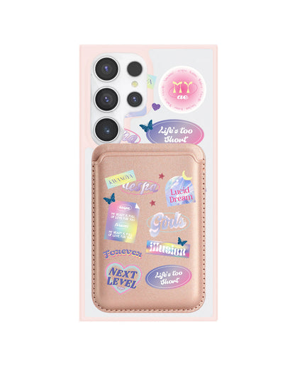 Android Magnetic Wallet Case - Aespa Girls Pack