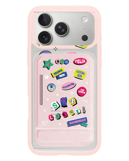 iPhone Magnetic Multifold Wallet - Stray Kids Locker