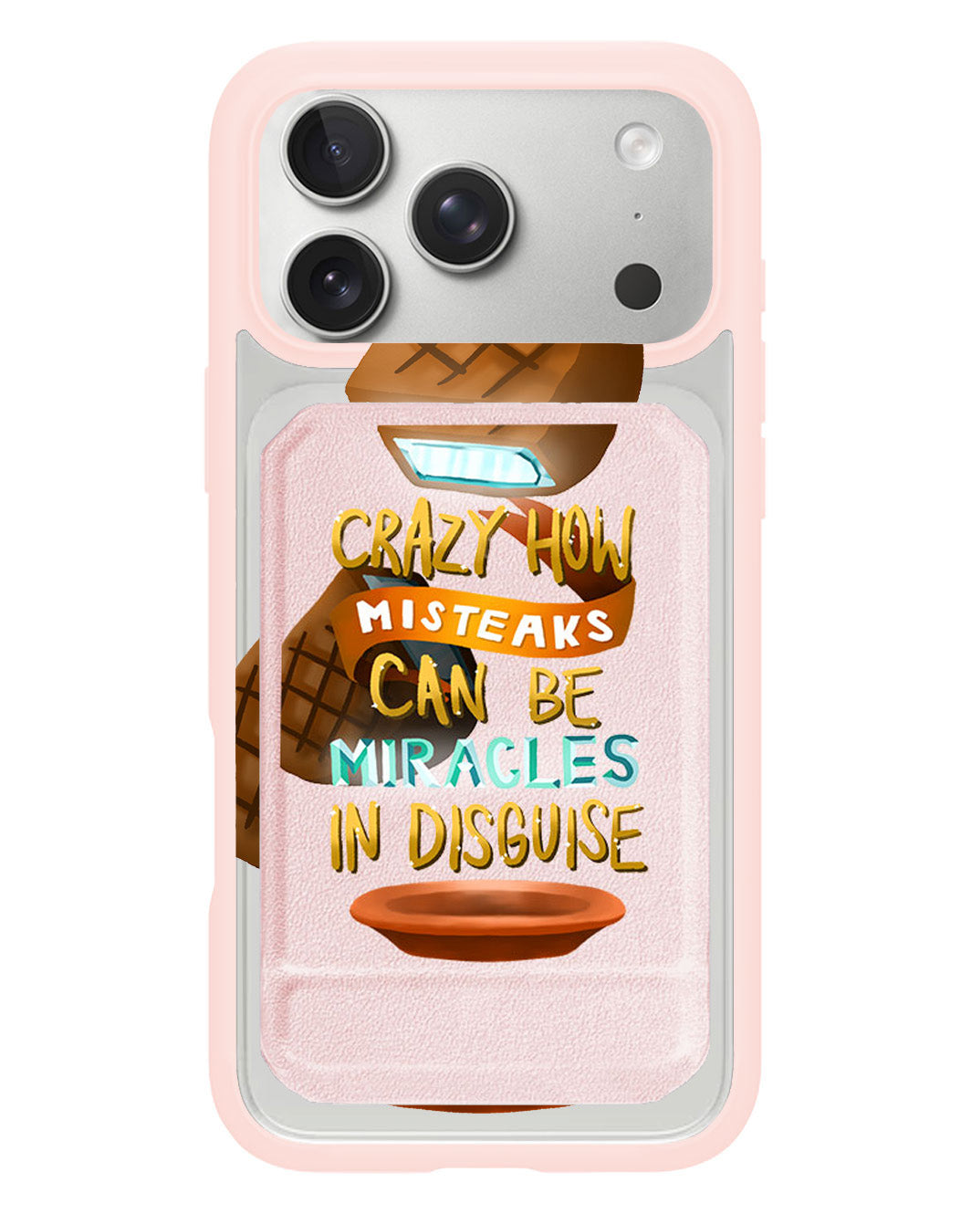 iPhone Magnetic Multifold Wallet - From Misteaks To Miracles