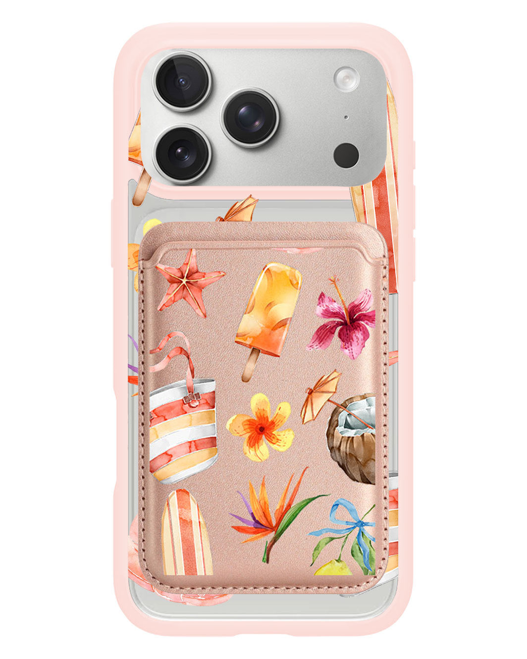 iPhone Magnetic Wallet Case - Aloha 1.0