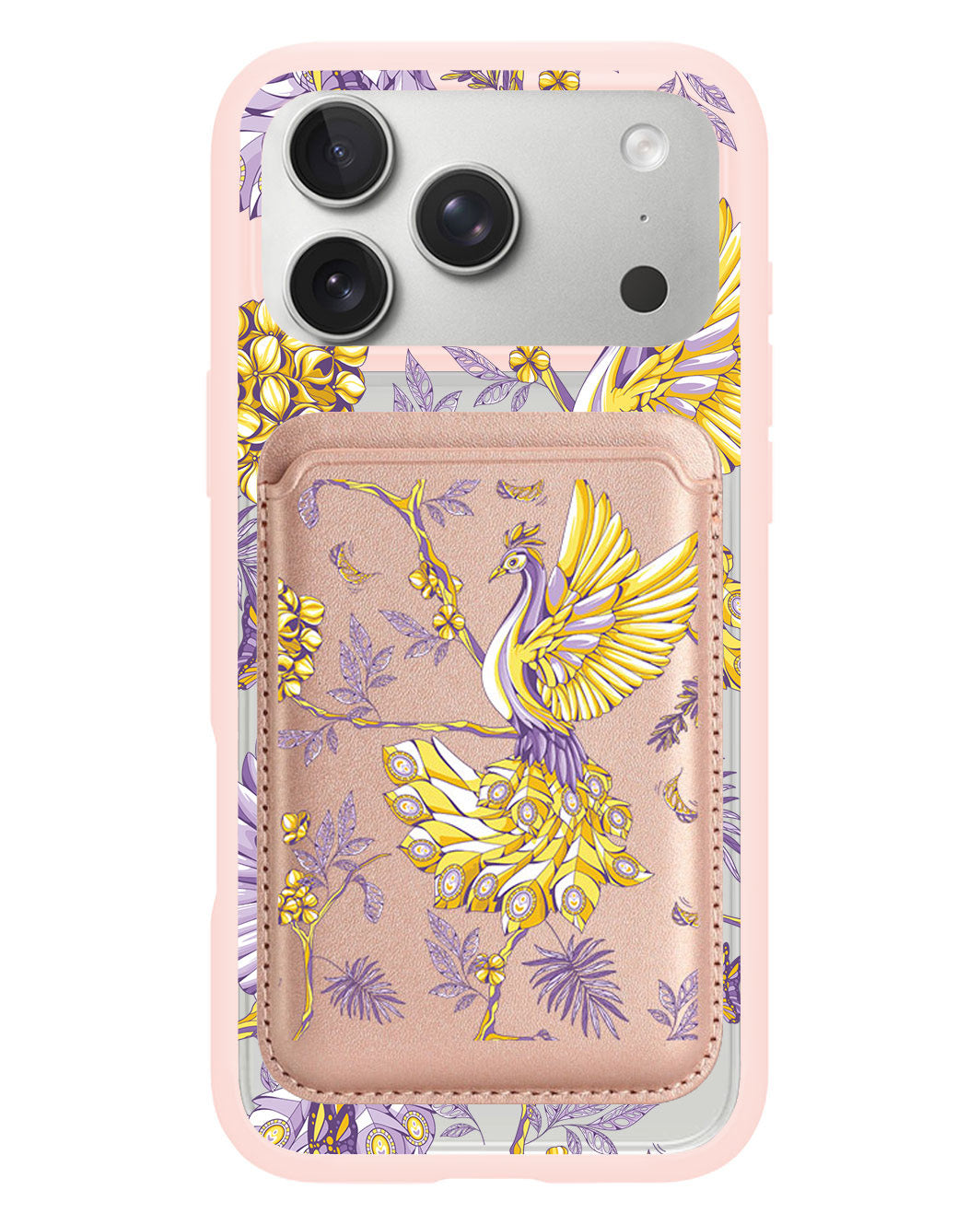iPhone Magnetic Wallet Case - Peacock 3.0