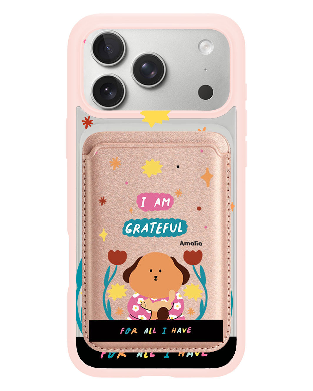 iPhone Magnetic Wallet Case - Kiku And The Cat