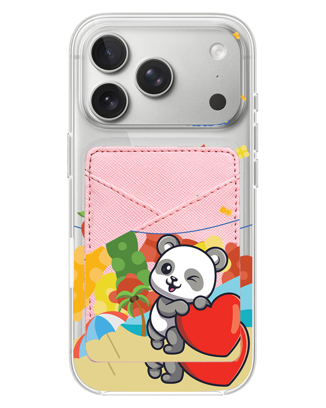 iPhone Phone Wallet Case - Yipi Baby Panda