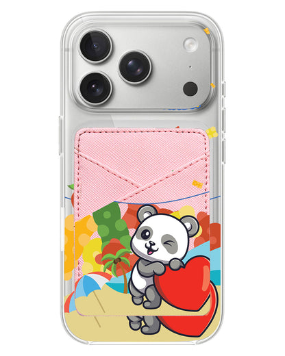 iPhone Phone Wallet Case - Yipi Baby Panda