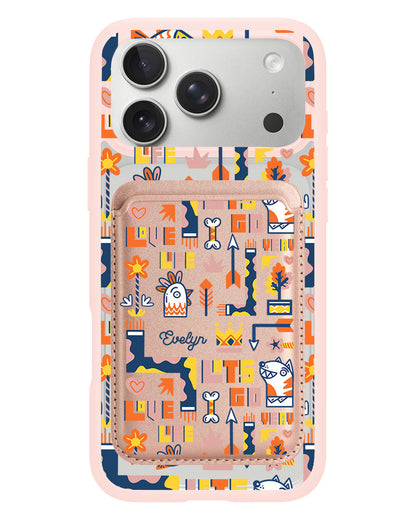 iPhone Magnetic Wallet Case - Life in Colour