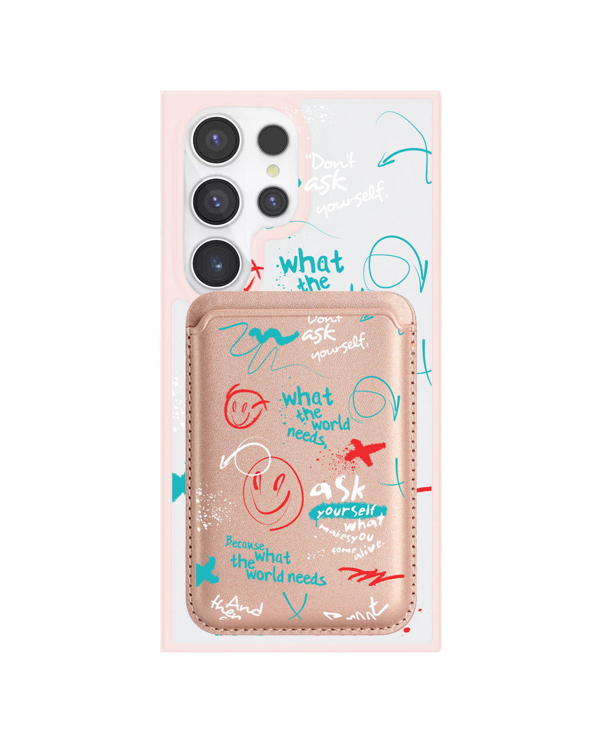 Android Magnetic Wallet Case - Graffiti 2.0