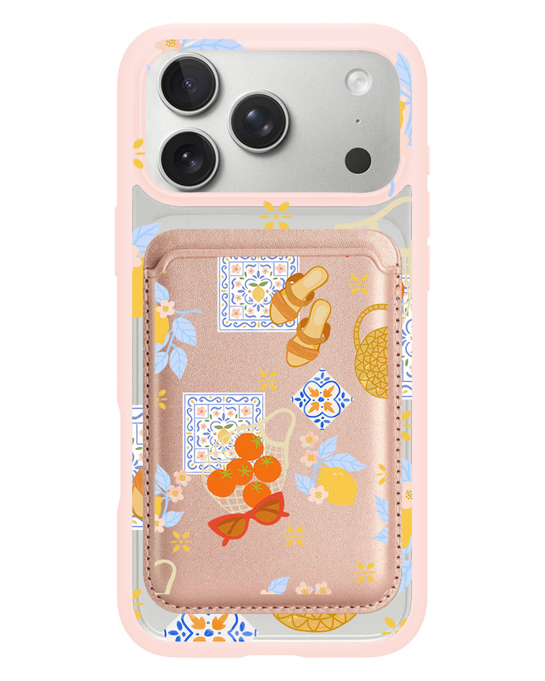 iPhone Magnetic Wallet Case - Santorini
