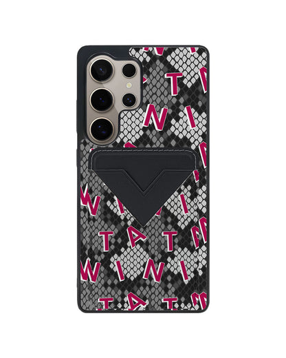 Android Avant Wallet Case - Serpent Monogram 2.0