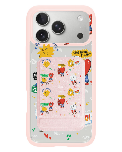 iPhone Magnetic Multifold Wallet - Selfless Love 2.0