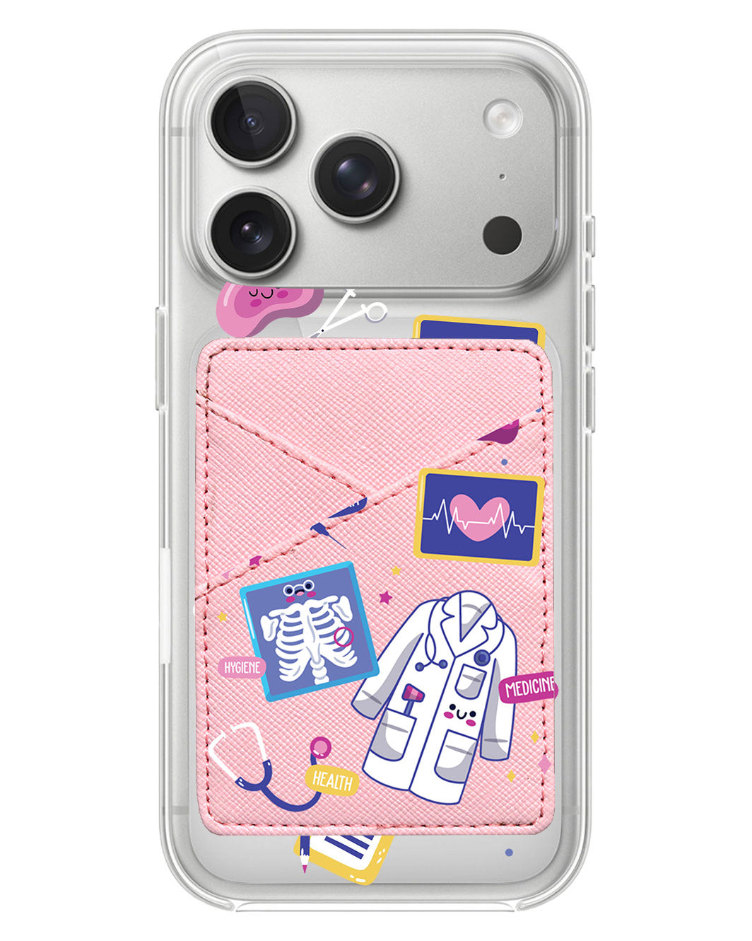 iPhone Phone Wallet Case - Doctor