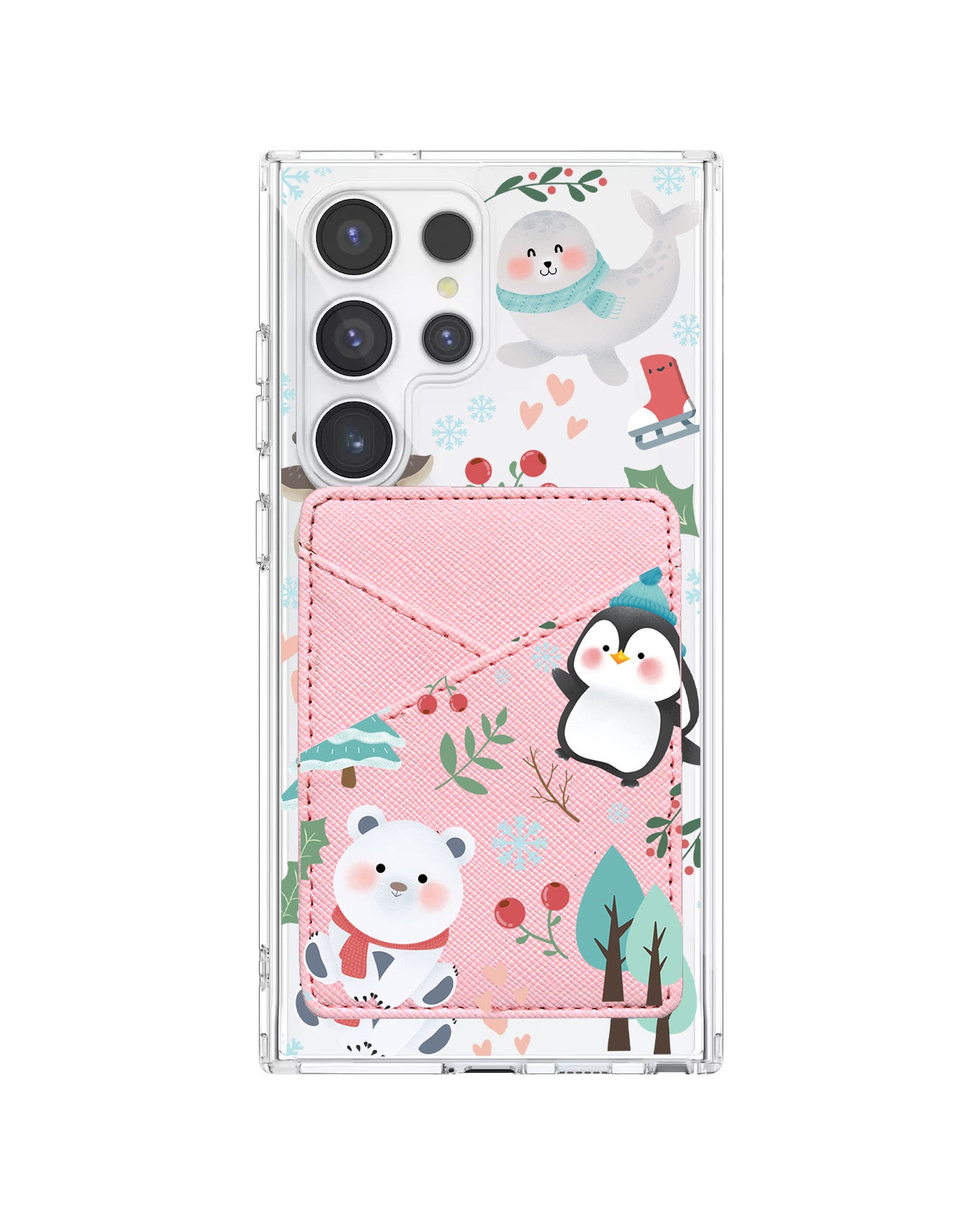 Android Phone Wallet Case - Winter