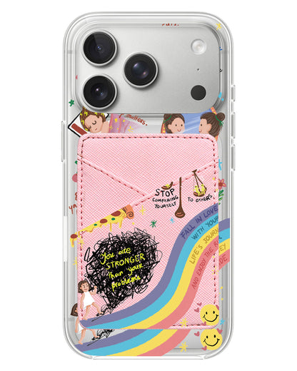 iPhone Phone Wallet Case - Self Love 2.0