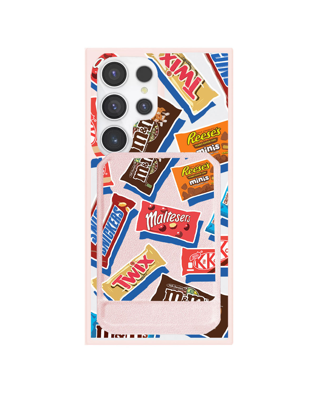 Android Magnetic Multifold Wallet - Choco Sweet
