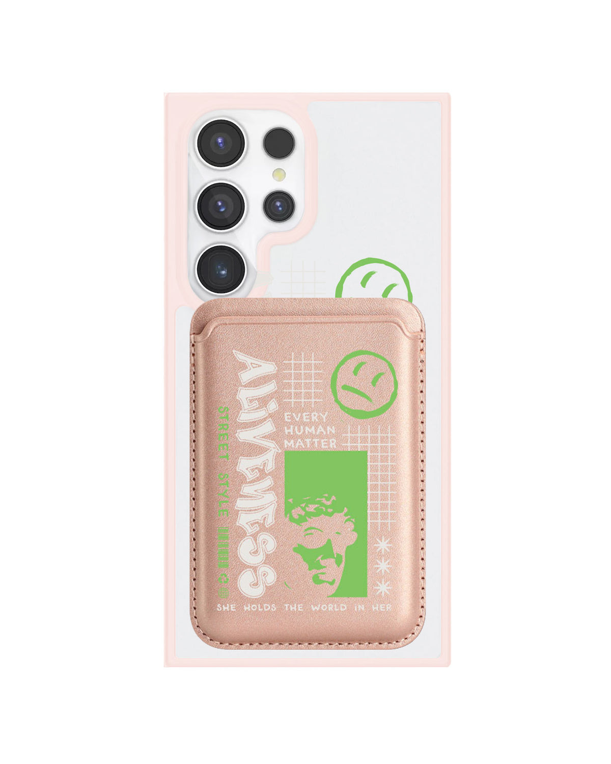 Android Magnetic Wallet Case - Alive