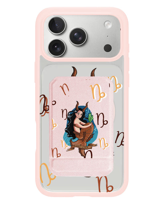 iPhone Magnetic Multifold Wallet - Capricorn