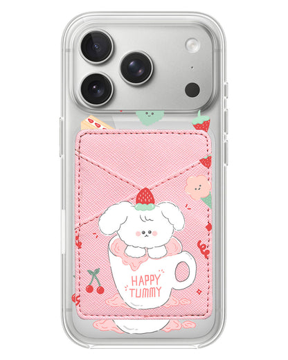 iPhone Phone Wallet Case - Happy Tummy